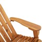 vidaXL Adirondack-Schaukelstuhl mit Kissen Massivholz Akazie vidaXL Adirondack-Schaukelstuhl mit Kissen Massivholz Akazie