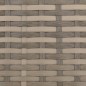 vidaXL Gartensessel Verstellbar mit Kissen Hellbraun Poly Rattan vidaXL Gartensessel Verstellbar mit Kissen Hellbraun Poly Rattan