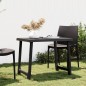 vidaXL Campingtisch Anthrazit 79x56x64 cm PP Holzoptik vidaXL Campingtisch Anthrazit 79x56x64 cm PP Holzoptik