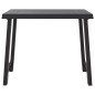 vidaXL Campingtisch Anthrazit 79x56x64 cm PP Holzoptik vidaXL Campingtisch Anthrazit 79x56x64 cm PP Holzoptik