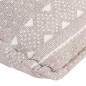 vidaXL Beanbag Hellbraun Stoff Patchwork vidaXL Beanbag Hellbraun Stoff Patchwork