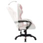 vidaXL Gaming-Stuhl mit RGB LED-Leuchten Rosa und Schwarz Kunstleder vidaXL Gaming-Stuhl mit RGB LED-Leuchten Rosa und Schwarz Kunstleder