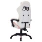 vidaXL Gaming-Stuhl mit RGB LED-Leuchten Rosa und Schwarz Kunstleder vidaXL Gaming-Stuhl mit RGB LED-Leuchten Rosa und Schwarz Kunstleder