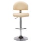 vidaXL Barhocker 2 Stk. Cremeweiß Kunstleder vidaXL Barhocker 2 Stk. Cremeweiß Kunstleder