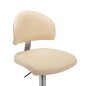 vidaXL Barhocker 2 Stk. Cremeweiß Kunstleder vidaXL Barhocker 2 Stk. Cremeweiß Kunstleder