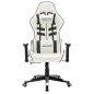 vidaXL Gaming-Stuhl Weiß und Schwarz Kunstleder vidaXL Gaming-Stuhl Weiß und Schwarz Kunstleder