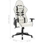 vidaXL Gaming-Stuhl Weiß und Schwarz Kunstleder vidaXL Gaming-Stuhl Weiß und Schwarz Kunstleder