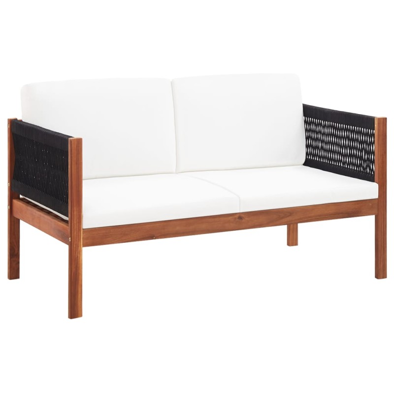 vidaXL Gartensofa 2-Sitzer Massivholz Akazie vidaXL Gartensofa 2-Sitzer Massivholz Akazie
