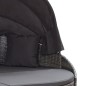 vidaXL Outdoor-Loungebett mit Dach Grau vidaXL Outdoor-Loungebett mit Dach Grau
