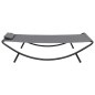 vidaXL Gartenbett Grau 200×90 cm Stahl vidaXL Gartenbett Grau 200×90 cm Stahl