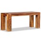 vidaXL Sitzbank Massivholz 110x35x45 cm vidaXL Sitzbank Massivholz 110x35x45 cm