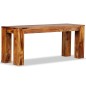 vidaXL Sitzbank Massivholz 110x35x45 cm vidaXL Sitzbank Massivholz 110x35x45 cm