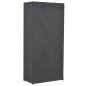 vidaXL Kleiderschrank Grau 79 x 40 x 170 cm Stoff vidaXL Kleiderschrank Grau 79 x 40 x 170 cm Stoff