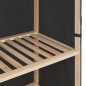 vidaXL Kleiderschrank Grau 79 x 40 x 170 cm Stoff vidaXL Kleiderschrank Grau 79 x 40 x 170 cm Stoff