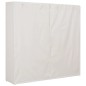 vidaXL Kleiderschrank Weiß 173 x 40 x 170 cm Stoff vidaXL Kleiderschrank Weiß 173 x 40 x 170 cm Stoff