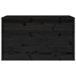 vidaXL Wandschrank Schwarz 60x30x35 cm Massivholz Kiefer vidaXL Wandschrank Schwarz 60x30x35 cm Massivholz Kiefer