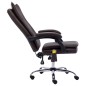 vidaXL Massage-Bürostuhl Braun Kunstleder vidaXL Massage-Bürostuhl Braun Kunstleder