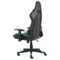 vidaXL Gaming-Stuhl Drehbar Grün PVC vidaXL Gaming-Stuhl Drehbar Grün PVC