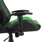 vidaXL Gaming-Stuhl Drehbar Grün PVC vidaXL Gaming-Stuhl Drehbar Grün PVC