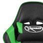 vidaXL Gaming-Stuhl Drehbar Grün PVC vidaXL Gaming-Stuhl Drehbar Grün PVC