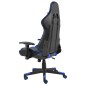 vidaXL Gaming-Stuhl Drehbar Blau PVC vidaXL Gaming-Stuhl Drehbar Blau PVC