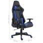 vidaXL Gaming-Stuhl Drehbar Blau PVC vidaXL Gaming-Stuhl Drehbar Blau PVC
