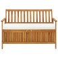 vidaXL Garten Aufbewahrungsbank Akazienholz Massiv 120 x 63 x 84 cm vidaXL Garten Aufbewahrungsbank Akazienholz Massiv 120 x 63 x 84 cm