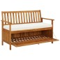vidaXL Garten Aufbewahrungsbank Akazienholz Massiv 120 x 63 x 84 cm vidaXL Garten Aufbewahrungsbank Akazienholz Massiv 120 x 63 x 84 cm