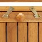 vidaXL Garten Aufbewahrungsbank Akazienholz Massiv 120 x 63 x 84 cm vidaXL Garten Aufbewahrungsbank Akazienholz Massiv 120 x 63 x 84 cm