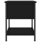 vidaXL Nachttisch Schwarz 34x35,5x45 cm Holzwerkstoff vidaXL Nachttisch Schwarz 34x35,5x45 cm Holzwerkstoff