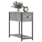 vidaXL Nachttisch Grau Sonoma-Eiche 30x60x60 cm Holzwerkstoff vidaXL Nachttisch Grau Sonoma-Eiche 30x60x60 cm Holzwerkstoff