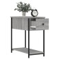 vidaXL Nachttisch Grau Sonoma-Eiche 30x60x60 cm Holzwerkstoff vidaXL Nachttisch Grau Sonoma-Eiche 30x60x60 cm Holzwerkstoff