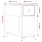 vidaXL Nachttisch Grau Sonoma-Eiche 30x60x60 cm Holzwerkstoff vidaXL Nachttisch Grau Sonoma-Eiche 30x60x60 cm Holzwerkstoff