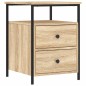 vidaXL Nachttische 2 Stk. Sonoma-Eiche 44x45x60 cm Holzwerkstoff vidaXL Nachttische 2 Stk. Sonoma-Eiche 44x45x60 cm Holzwerkstoff