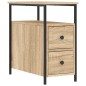 vidaXL Nachttisch Sonoma-Eiche 30x60x60 cm Holzwerkstoff vidaXL Nachttisch Sonoma-Eiche 30x60x60 cm Holzwerkstoff