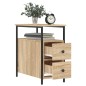 vidaXL Nachttisch Sonoma-Eiche 30x60x60 cm Holzwerkstoff vidaXL Nachttisch Sonoma-Eiche 30x60x60 cm Holzwerkstoff
