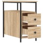 vidaXL Nachttisch Sonoma-Eiche 30x60x60 cm Holzwerkstoff vidaXL Nachttisch Sonoma-Eiche 30x60x60 cm Holzwerkstoff