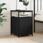 vidaXL Nachttisch Schwarz 40x42x60 cm Holzwerkstoff vidaXL Nachttisch Schwarz 40x42x60 cm Holzwerkstoff
