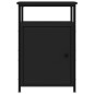 vidaXL Nachttisch Schwarz 40x42x60 cm Holzwerkstoff vidaXL Nachttisch Schwarz 40x42x60 cm Holzwerkstoff