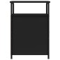 vidaXL Nachttisch Schwarz 40x42x60 cm Holzwerkstoff vidaXL Nachttisch Schwarz 40x42x60 cm Holzwerkstoff
