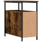 vidaXL Nachttisch Räuchereiche 30x60x60 cm Holzwerkstoff vidaXL Nachttisch Räuchereiche 30x60x60 cm Holzwerkstoff