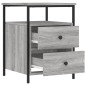 vidaXL Nachttische 2 Stk. Grau Sonoma 44x45x60 cm Holzwerkstoff vidaXL Nachttische 2 Stk. Grau Sonoma 44x45x60 cm Holzwerkstoff