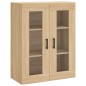 Highboard Sonoma-Eiche 69,5x34x180 cm Holzwerkstoff Highboard Sonoma-Eiche 69,5x34x180 cm Holzwerkstoff