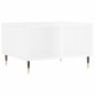 vidaXL Couchtisch Hochglanz-Weiß 60x50x36,5 cm Holzwerkstoff vidaXL Couchtisch Hochglanz-Weiß 60x50x36,5 cm Holzwerkstoff