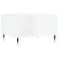 vidaXL Couchtisch Hochglanz-Weiß 60x50x36,5 cm Holzwerkstoff vidaXL Couchtisch Hochglanz-Weiß 60x50x36,5 cm Holzwerkstoff