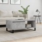 vidaXL Couchtisch Betongrau 90x50x36,5 cm Holzwerkstoff vidaXL Couchtisch Betongrau 90x50x36,5 cm Holzwerkstoff
