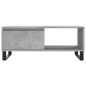 vidaXL Couchtisch Betongrau 90x50x36,5 cm Holzwerkstoff vidaXL Couchtisch Betongrau 90x50x36,5 cm Holzwerkstoff