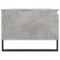 vidaXL Couchtisch Betongrau 90x50x36,5 cm Holzwerkstoff vidaXL Couchtisch Betongrau 90x50x36,5 cm Holzwerkstoff