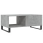 vidaXL Couchtisch Betongrau 90x50x36,5 cm Holzwerkstoff vidaXL Couchtisch Betongrau 90x50x36,5 cm Holzwerkstoff