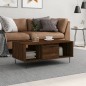 vidaXL Couchtisch Braun Eichen-Optik 90x50x36,5 cm Holzwerkstoff vidaXL Couchtisch Braun Eichen-Optik 90x50x36,5 cm Holzwerkstoff